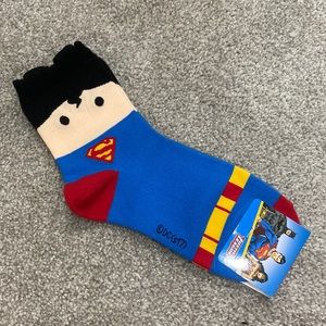 Justice league superman crew socks